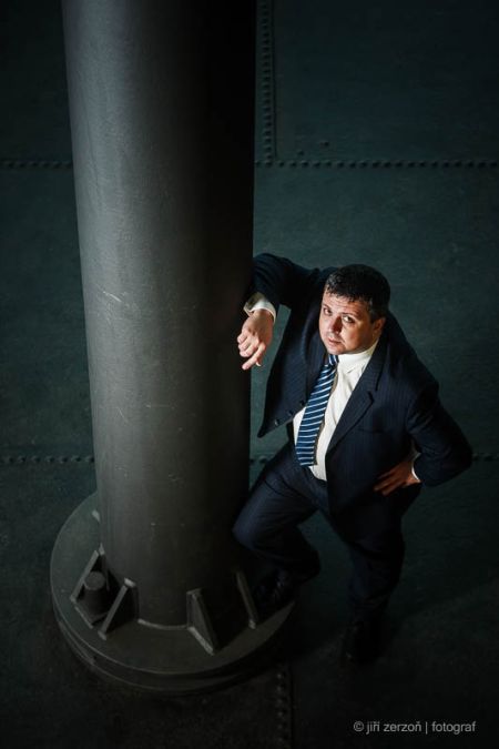 2013, Miroslav Hampel – generální ředitel společnosti Kvados, foceno pro interní časopis fa Kvados, Your K