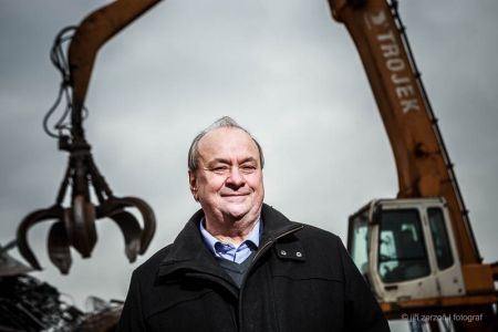 2014, Zdeněk Trojek – portrét majitele a zakladatele společnosti Trojek, foceno pro Hospodářské noviny