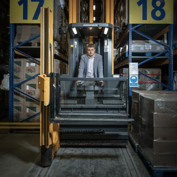 2022, TQM Opava – provozní, přepravní a logistická společnost TQM holding, na snímku ředitel její logistiky Jiří Mainuš, zadavatel: Hospodářské noviny