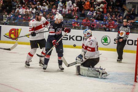 2015, MS v Ledním hokeji, Ostrava – čtvrtfinále, USA vs. Švýcarsko, zadavatel: Statutární město Ostrava