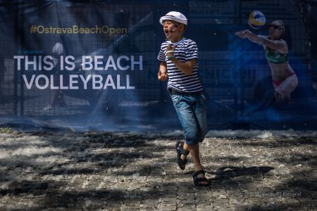 2019, Beach Voleyball – momentka z trunaje Beach open 2019 konaného v Ostravě, zadavatel: SPR media