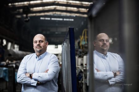 2018, Daniel Kurucz – generální ředitel ostravské společnosti Vítkovice Heavy Machinery (VHM), foceno pro Hospodářské noviny