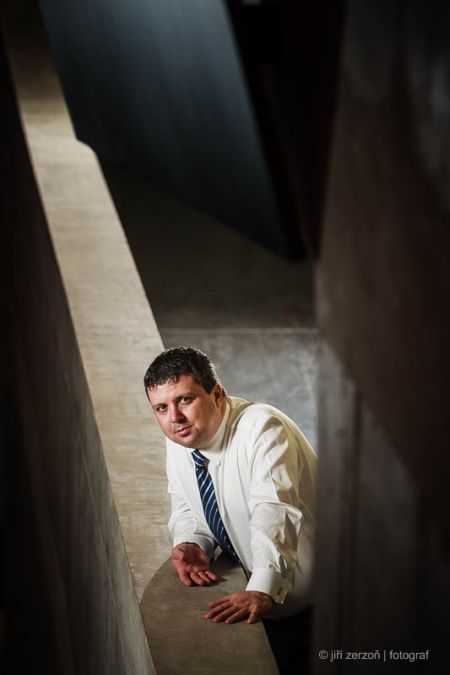 2013, Miroslav Hampel – generální ředitel společnosti Kvados, foceno pro interní časopis fa Kvados, Your K